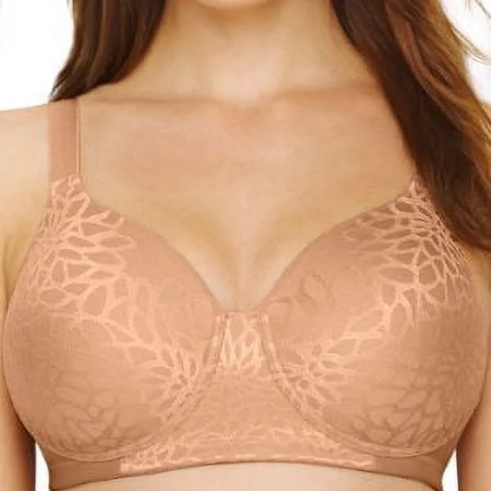 2 pk Vanity Fair Beauty Back Bras - Full Coverage Size 42D (Set of 2)